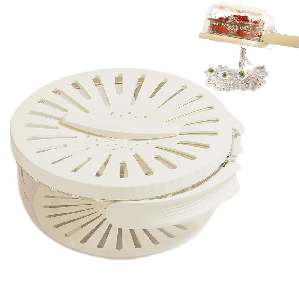 💥Hot Sale 62% Off New Draining Basket With Lid