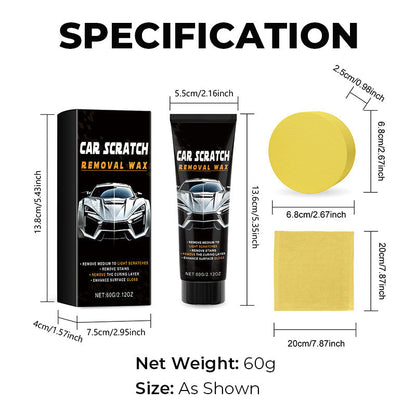 🔥🔧 Repair + Coat in One Step | 2-in-1 Scratch Wax | Shields Paint for Months 🌟【Trending 2026】