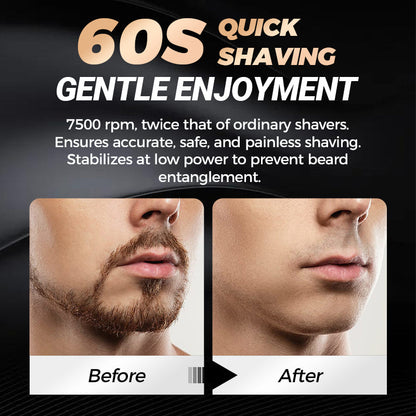 🏆New Year Specials 50% OFF🎁2026 New Upgrade✨Mini Double Head Electric Shave