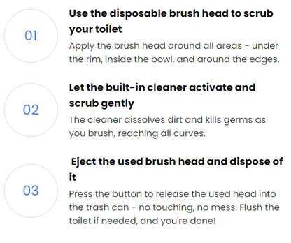 More than 50,000 units sold!🚽💦 The wonder of contactless cleaning🧽 Disposable toilet cleaning tool💦