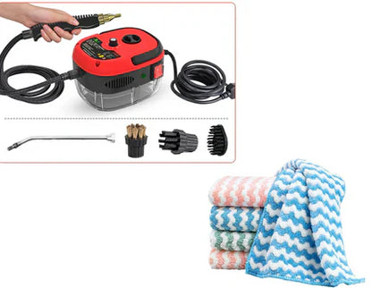 📢📢50 % OFF !!⏰⏰2500W Handheld High-Temperature Pressurized Steam Cleaner