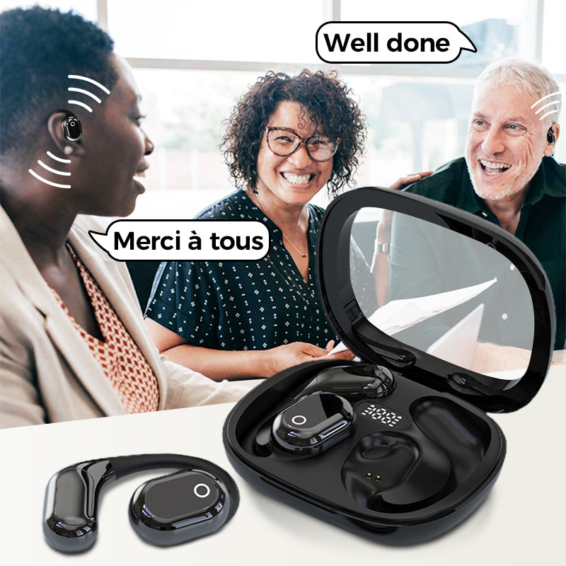 🎧🔥Newman™ AI voice translation Bluetooth headset