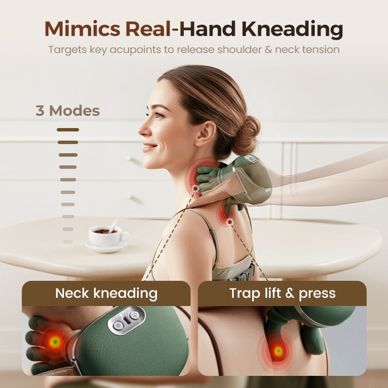 🌲Amazing deals for 2026: 50% OFF! 🌲 The best portable neck massager – 3 times more relaxation! 💆