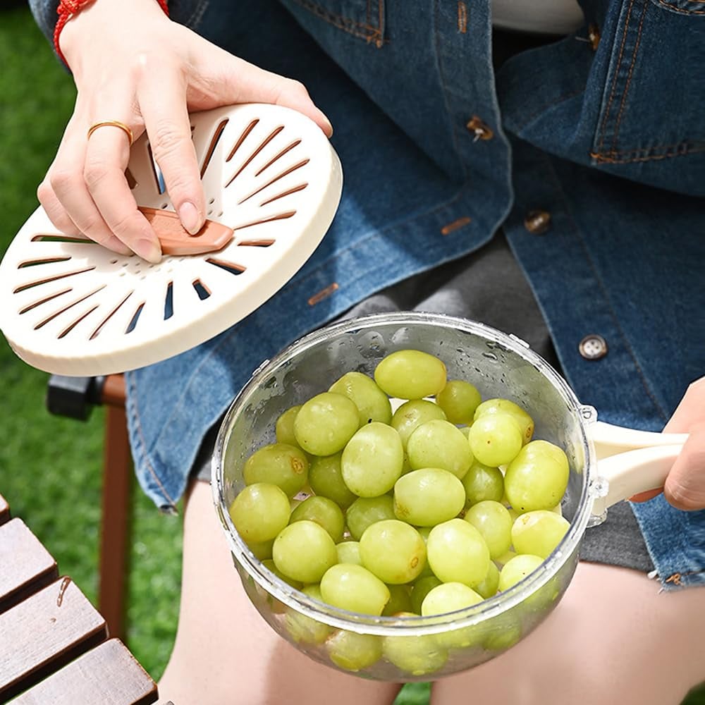 💥Hot Sale 62% Off New Draining Basket With Lid