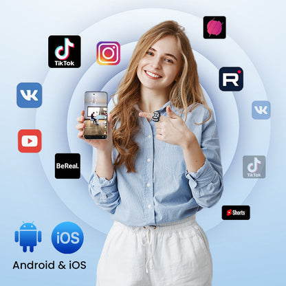 Fingertip Wireless Bluetooth Remote Control