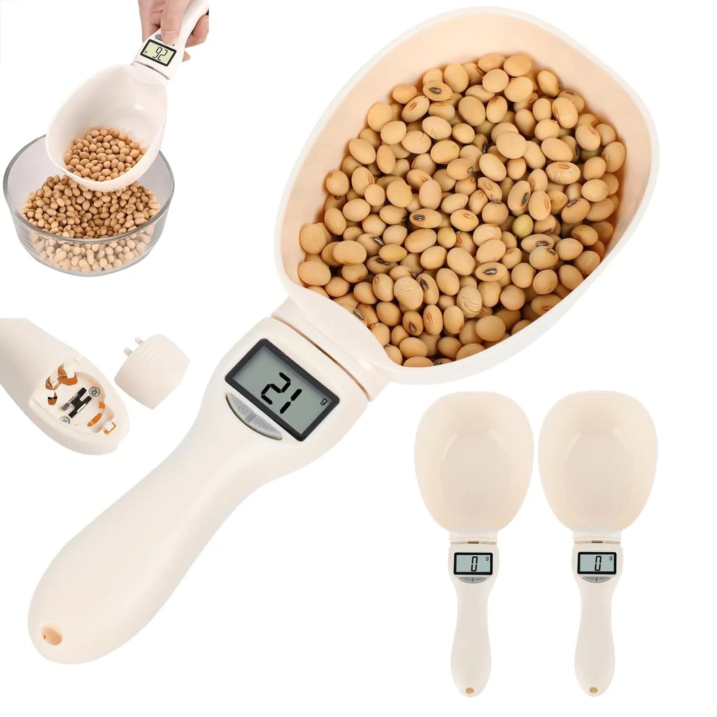 🏆LAST DAY 50% OFF🎁Food Electronic Measuring Scoop Scale