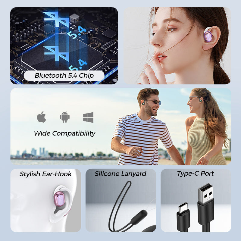 🎧🔥Newman™ AI voice translation Bluetooth headset