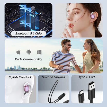 🎧🔥Newman™ AI voice translation Bluetooth headset