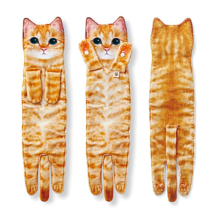 🐾🐱Funny Cat Hand Towels🎁