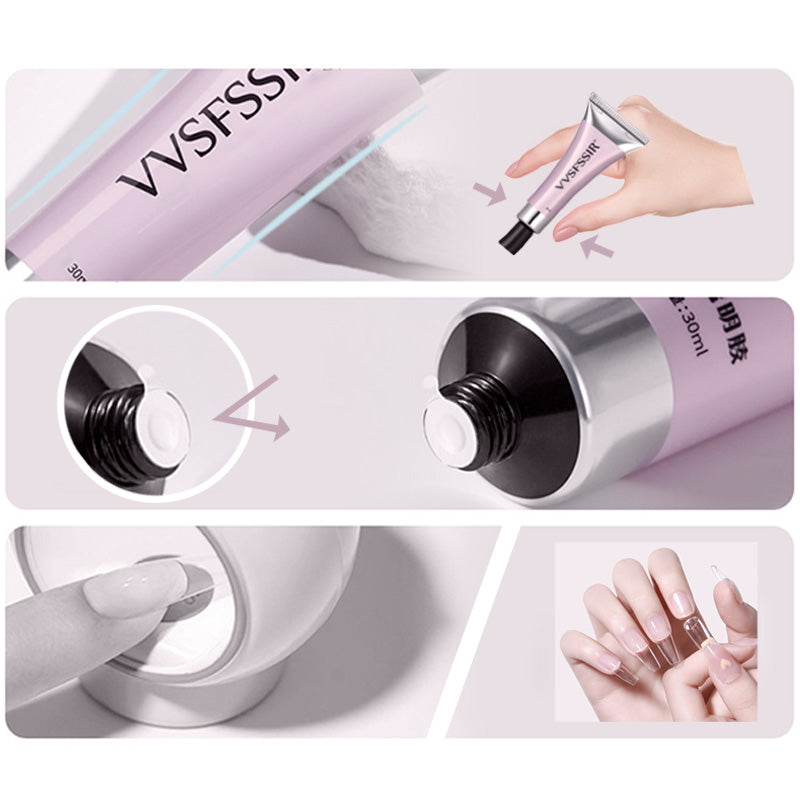 🔥30% OFF🔥Magic Solid Nail Glue Kit 3-In-1 Nail Art Kits