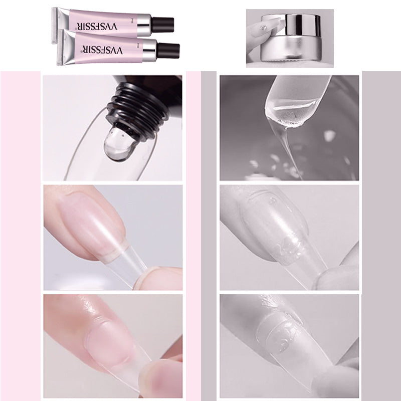 🔥30% OFF🔥Magic Solid Nail Glue Kit 3-In-1 Nail Art Kits