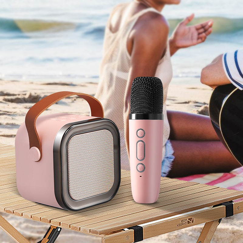 🔥Last Day Promotion 50% OFF🎁Mini Karaoke Machine with Wireless Microphones