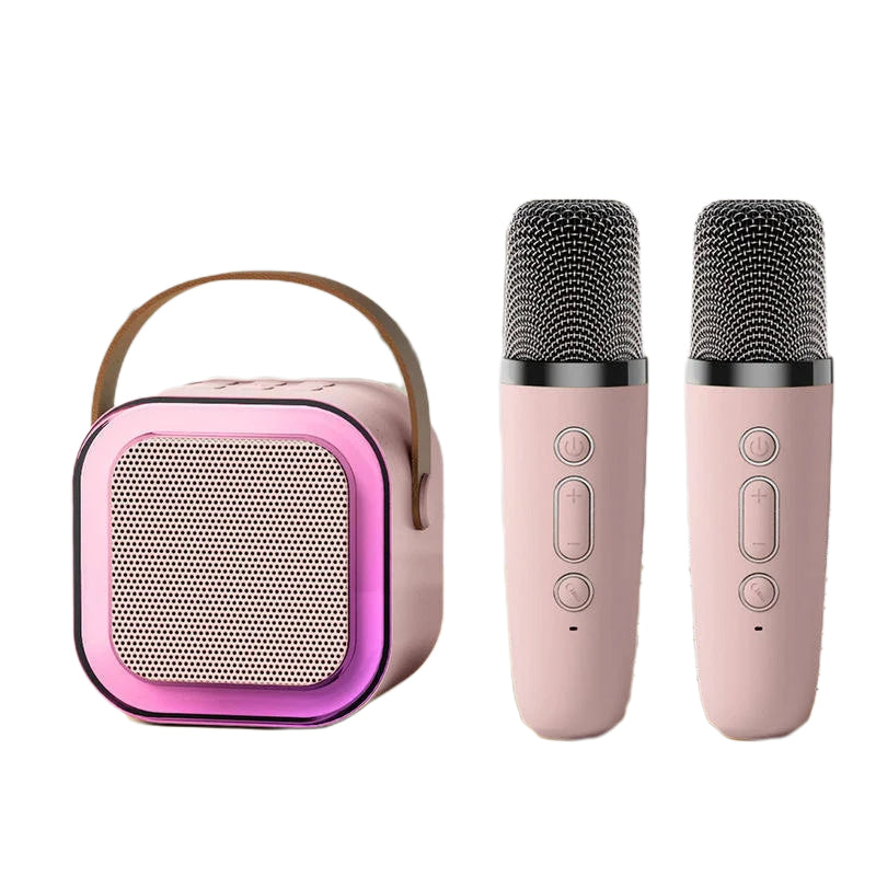 🔥Last Day Promotion 50% OFF🎁Mini Karaoke Machine with Wireless Microphones
