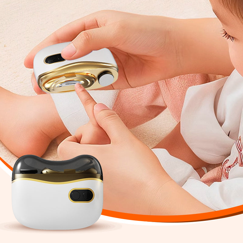 ⏳Time-Limited Special⏰ Lowest Price Ever, Don't Miss Out! 💅 2-in-1 Electric Nail Clipper & Polisher