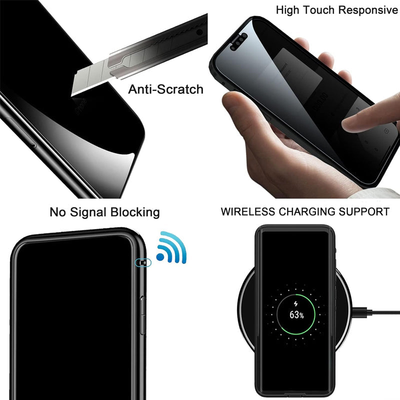 🔥Hot Sale For 50% 0FF🛡️Double-Sided Tempered Glass Fully Protective Phone Case📱