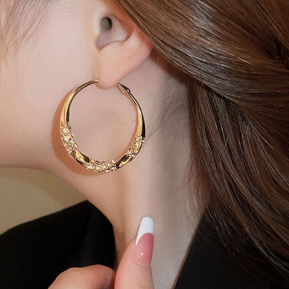 💖Circle Earrings with Zirconia