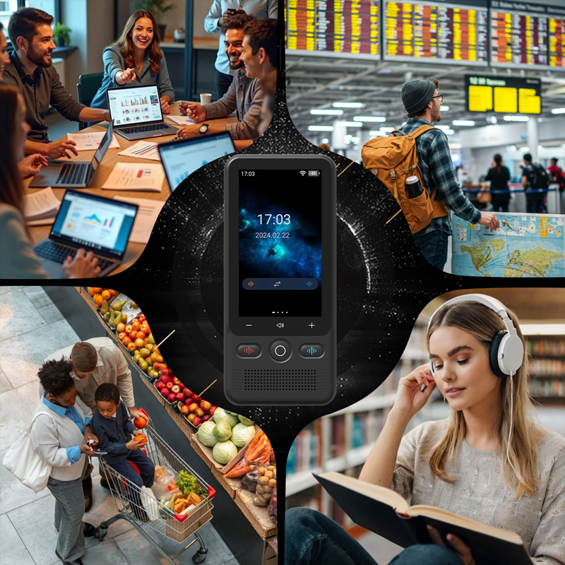 📢📢 50% OFF!! ⏰📲 2-in-1 Portable Translation Device – Real-time translation🥳