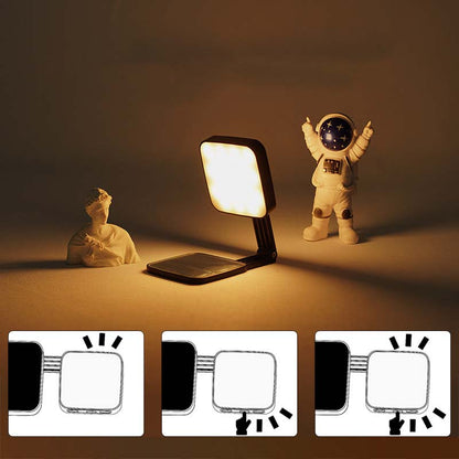 Magnetic Flip Fill Light with Makeup Mirror