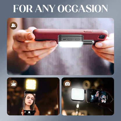 Magnetic Flip Fill Light with Makeup Mirror