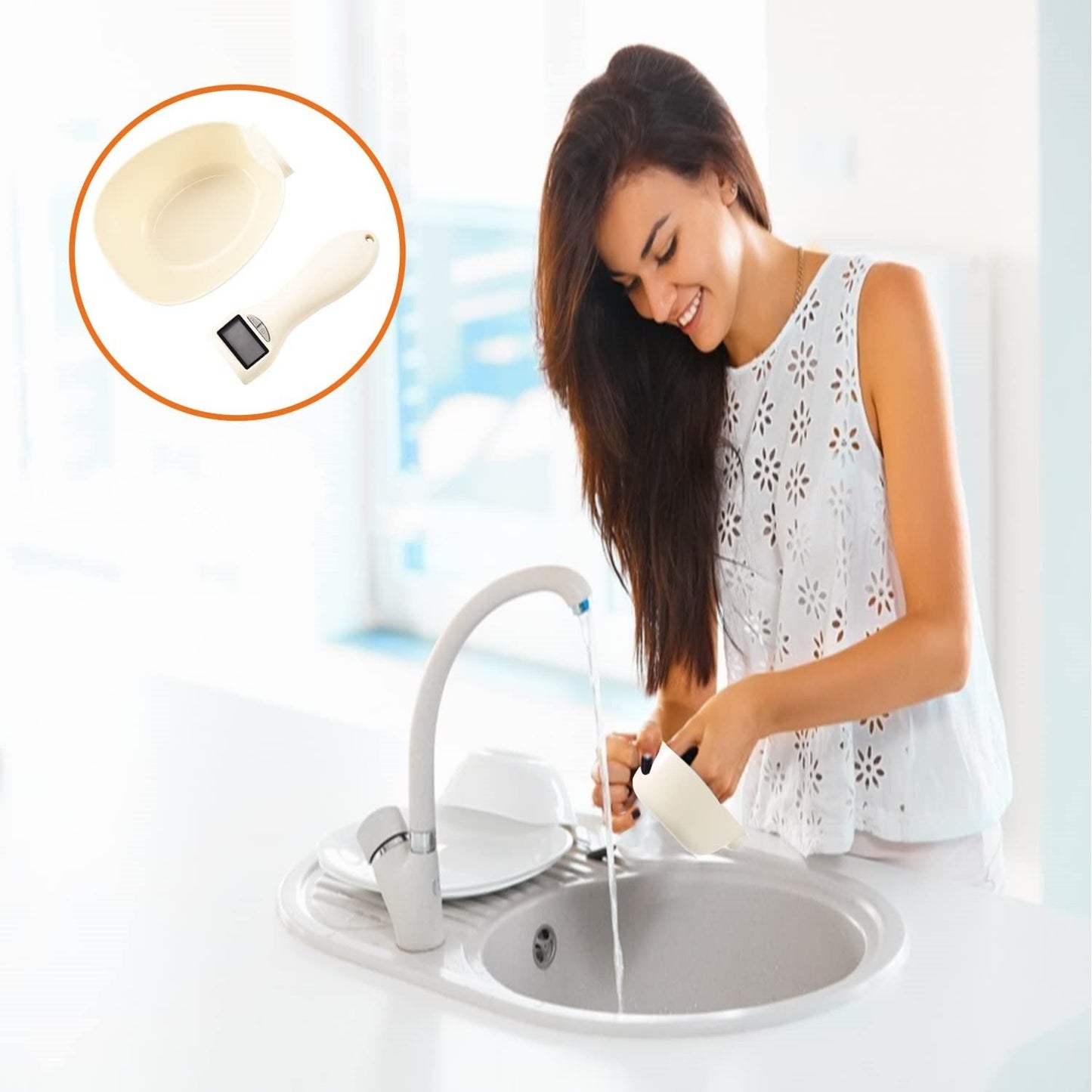 🏆LAST DAY 50% OFF🎁Food Electronic Measuring Scoop Scale