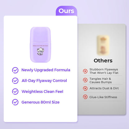 Styling Comb With Hair Cream