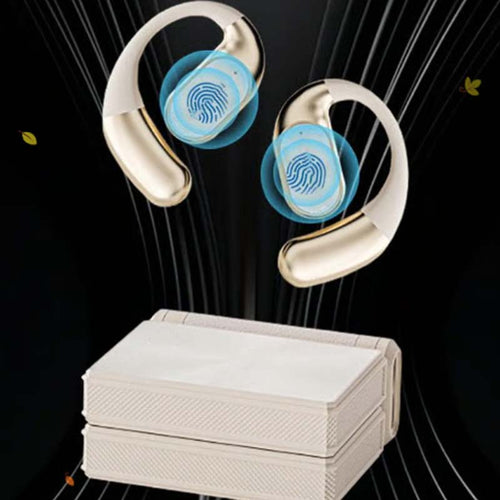 🎧 50% OFF NOW! ⚡ Wireless Open-Ear Earbuds – Lightweight, Clear Sound & Safe for Outdoor Use 🏃‍♂️✨