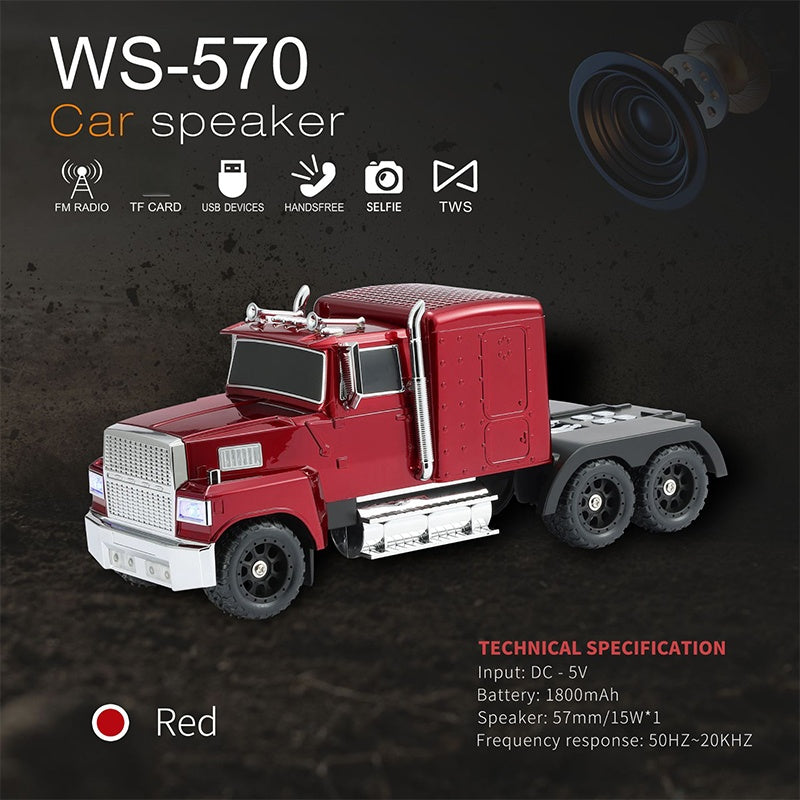🔥2026 Hot Sale 50% OFF 🔥Truck Model Bluetooth Speaker