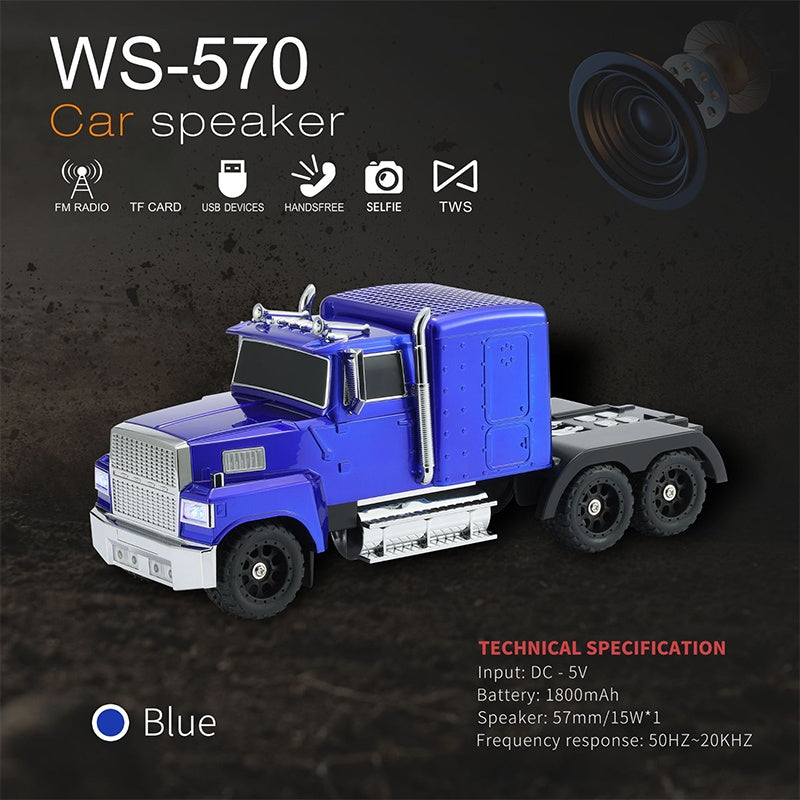 🔥2026 Hot Sale 50% OFF 🔥Truck Model Bluetooth Speaker