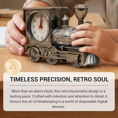 📢📢50%  OFF !! ⏰Retro Locomotive Model Alarm Clock