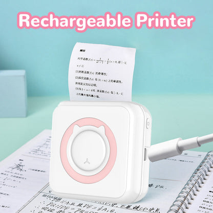🔥Christmas Early Sale 50% off🔥【Print anytime, anywhere】Hot selling portable mini thermal printer