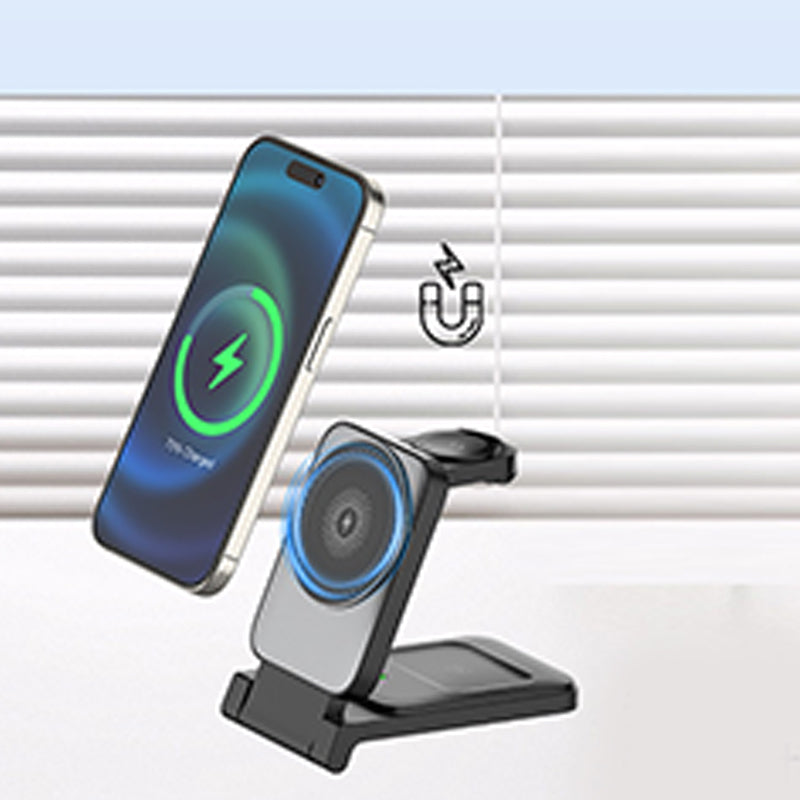 🔥3-in-1 Foldable Magnetic Wireless Charger