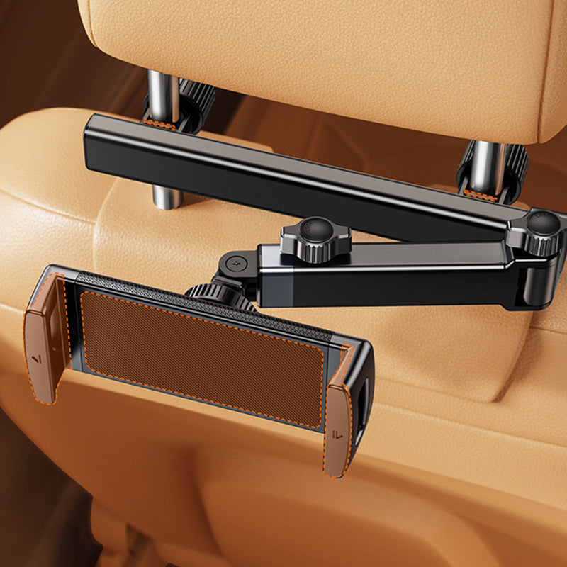 💎 50% OFF! 💎 Tri-Axis Tablet Holder for Car Headrest – 360° Rotation, Fits 4.7–12.9", Universal & Kid-Friendly 🚗