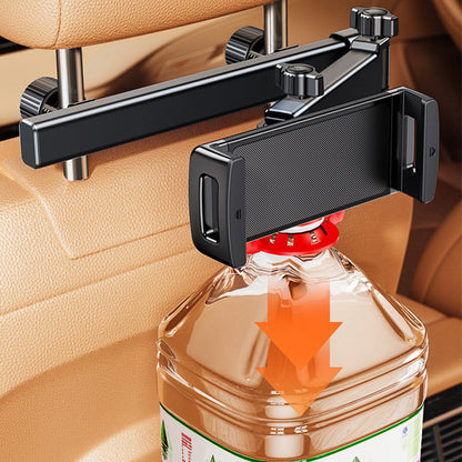 💎 50% OFF! 💎 Tri-Axis Tablet Holder for Car Headrest – 360° Rotation, Fits 4.7–12.9", Universal & Kid-Friendly 🚗