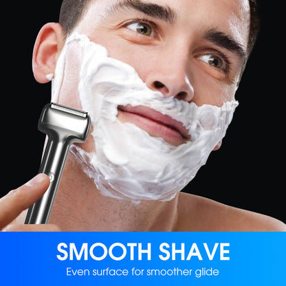 💎 50% OFF! 💎 Men’s Rechargeable Foil Electric Shaver – 3D Tilt Head, IPX6 Waterproof & USB-C Fast Charging ⚡🪒