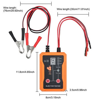 ⏱️ 2026 Bestseller | Diagnose & Clean in Minutes | 4-Mode Injector Tester 💨【Hot Sale】