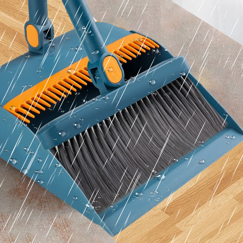 🔥Hot Sale 50% OFF🏠Stand-Up Dustpan Set with 180° Rotating Broom