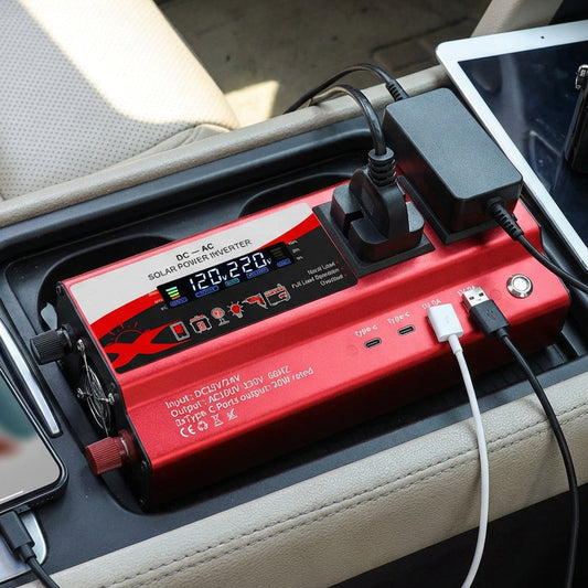 🔥55% OFF!🚗⚡Multi-Port Power Inverter for Car