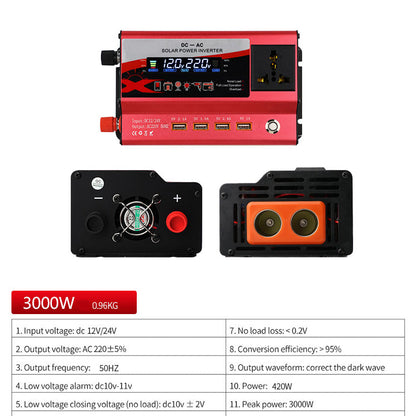 🔥55% OFF!🚗⚡Multi-Port Power Inverter for Car