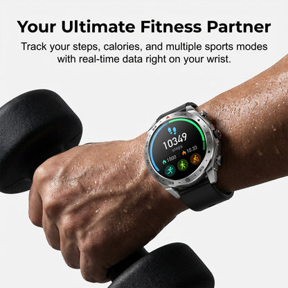 2-in-1 Smartwatch with Built-in TWS Earbuds