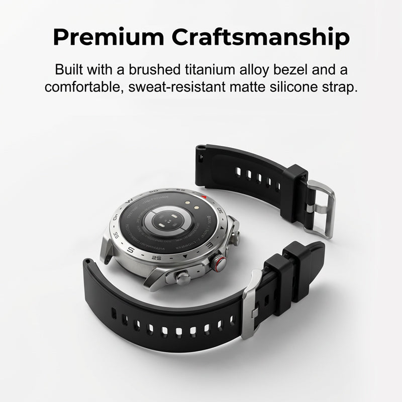 2-in-1 Smartwatch with Built-in TWS Earbuds