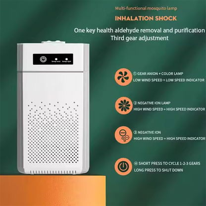 🌿💨 Home Air Purifier – All-around protection 🛡️🏠 for fresh and clean indoor air, ideal for combating allergens, dust, and odors. 🎁
